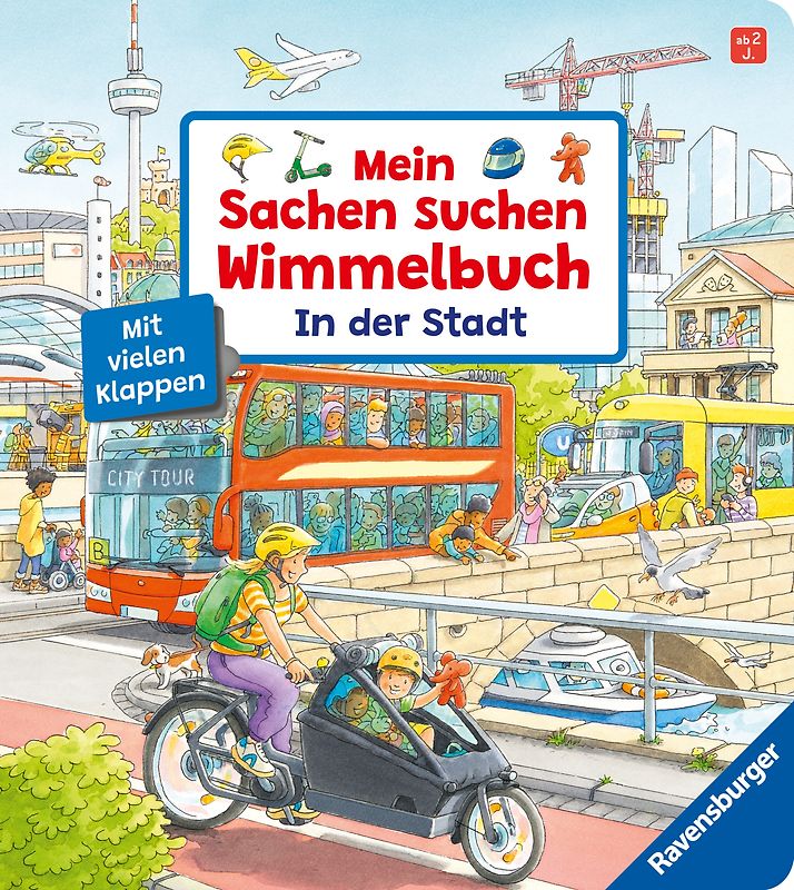Mein Sachen suchen Wimmelbuch: In der Stadt