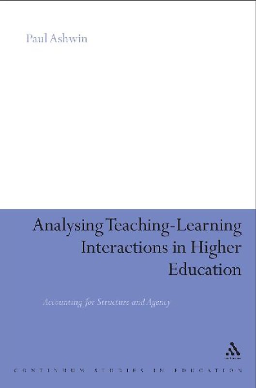 Analysing Teaching-Learning Interactions in Higher Education