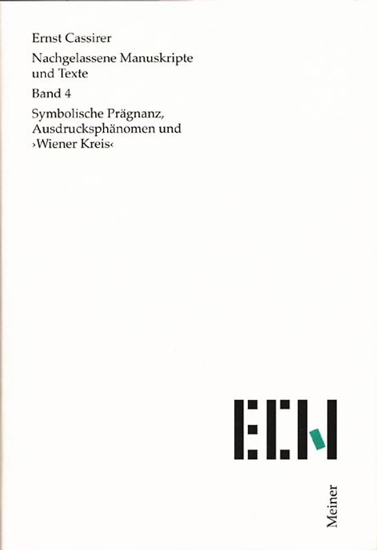 Symbolische Prägnanz, Ausdrucksphänomen und ›Wiener Kreis‹
