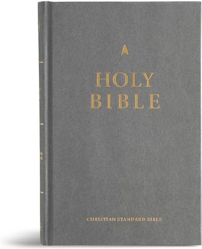 CSB Church Bible, Charcoal Hardcover