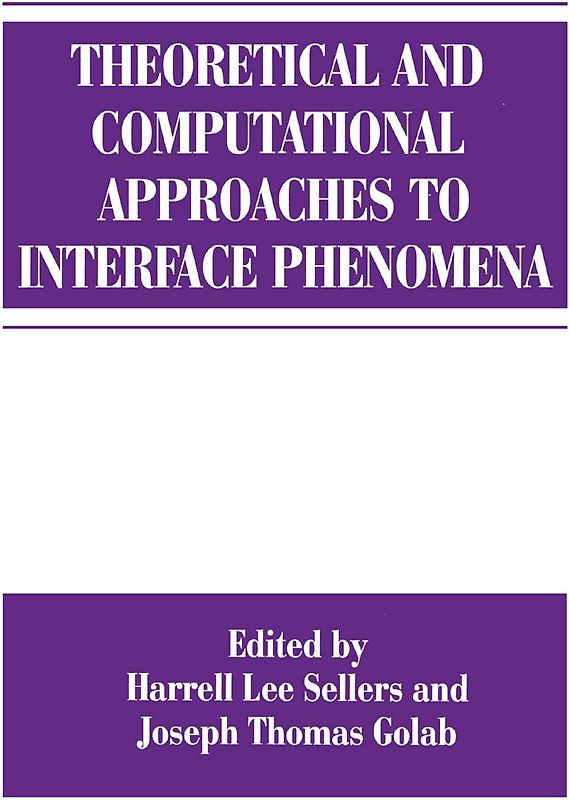 Theoretical and Computational Approaches to Interface Phenomena