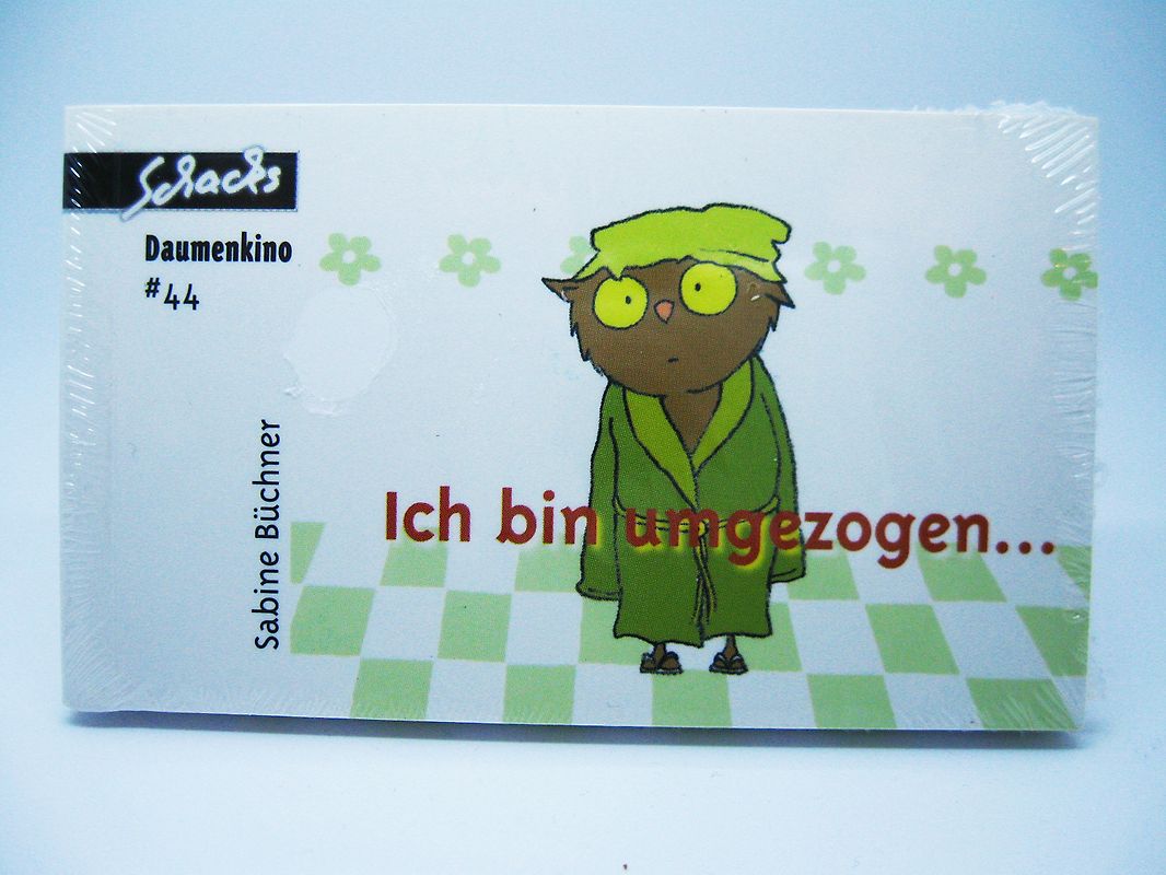 Ich bin umgezogen… Daumenkino