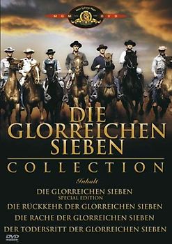 Die glorreichen Sieben Box Set (4 DVDs) DVD