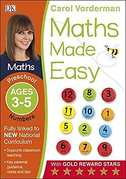 Maths Made Easy Numbers Preschool Ages 3-5 (Carol Vorderman's Maths Made Easy) - Vorderman, Carol