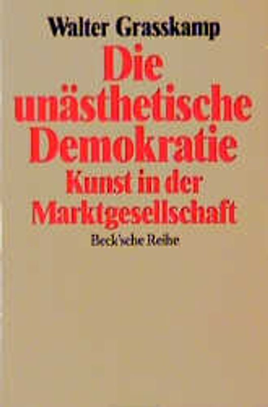 Die unästhetische Demokratie