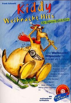 Kiddy-Weihnacht Hits für Sopran-Blockflöte
