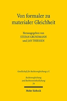 Von formaler zu materialer Gleichheit