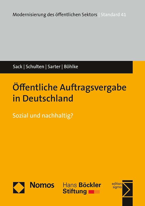 Öffentliche Auftragsvergabe in Deutschland