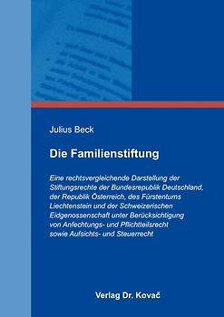 Die Familienstiftung