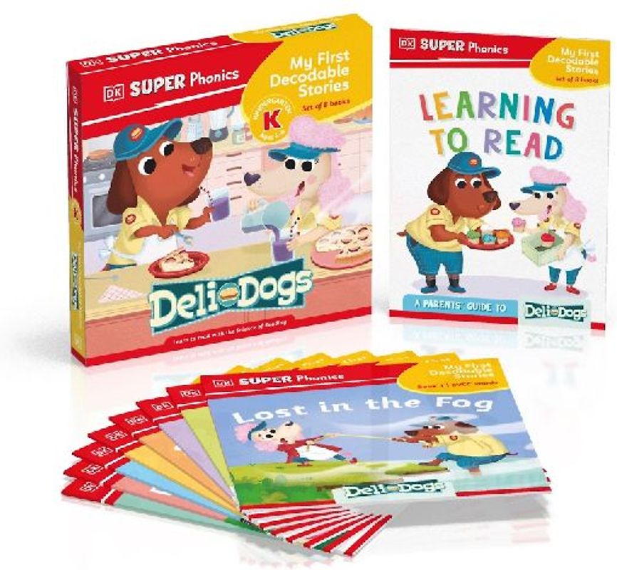 DK Super Phonics My First Decodable Stories Deli Dogs