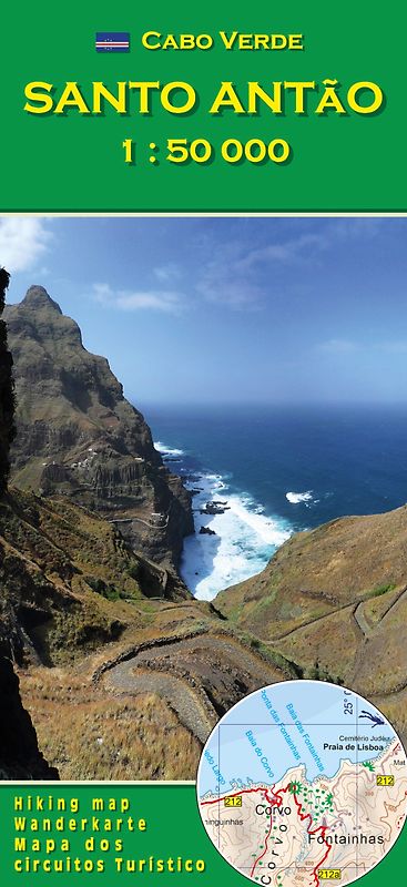 Cabo Verde: Santo Antão. 1:50000