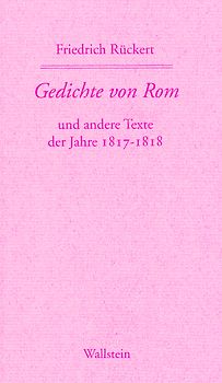 Werkausgabe: Historisch-kritische Ausgabe / »Schweinfurter Edition«
