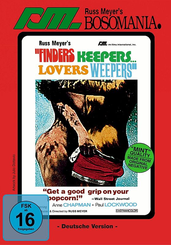 Russ Meyer Collection: Finders Keepers, Lovers Weepers DVD