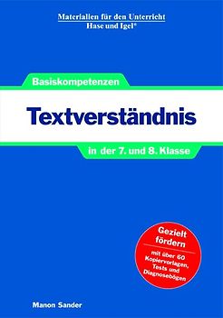 Textverständnis in der 7. und 8. Klasse