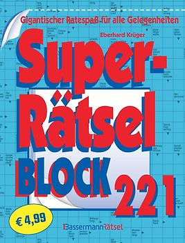 Superrätselblock 221 (5 Exemplare à 4,99 €)