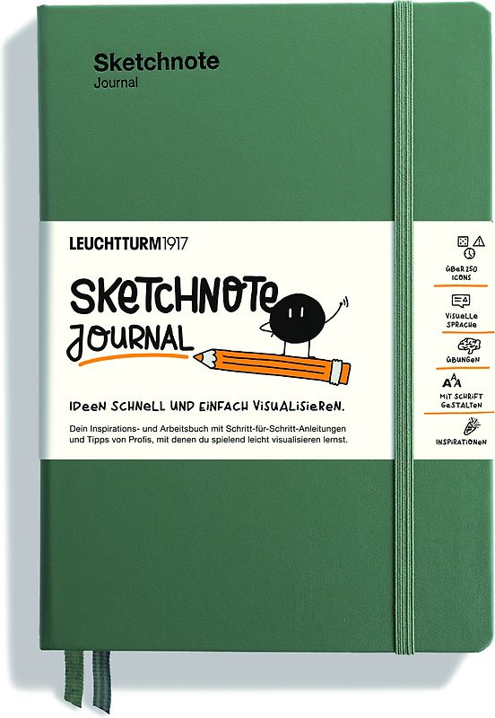 Sketchnote Journal DE (Olive)