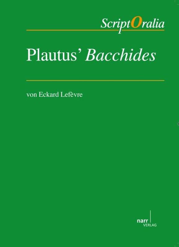 Plautus´ Bacchides