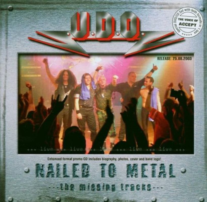U.d.O. - Nailed to Metal,CD