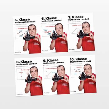 Mathe 5. bis 10. Klasse Lernhefte Set