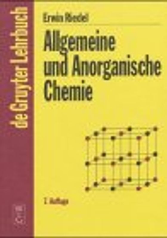 Allgemeine und Anorganische Chemie