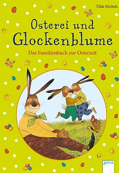 Osterei und Glockenblume