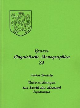 Grazer Linguistische Monographien 34