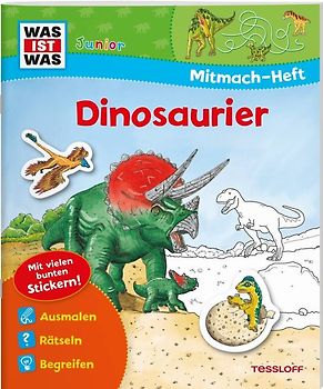 Mitmach-Heft Dinosaurier