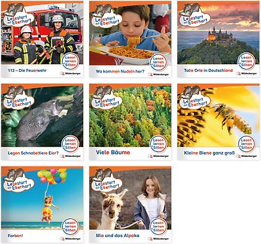 Paket – Lesestart mit Eberhart, Lesestufe 2: Komplettbezug Heft 61-70