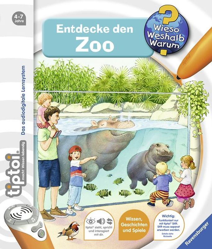 tiptoi® Wieso? Weshalb? Warum? - Entdecke den Zoo