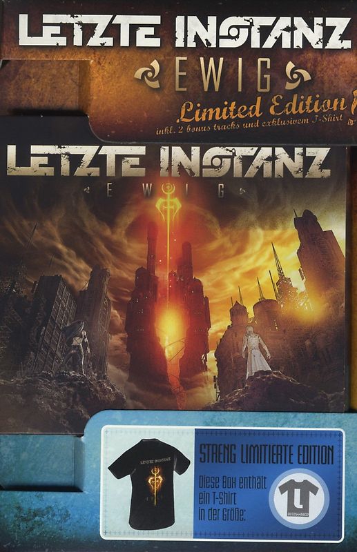 Letzte Instanz - Ewig (Limited  Edition inkl.2 Bonustracks + T-Shirt Größe L)
