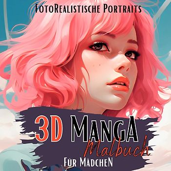Manga Nation / Manga Malbuch für Mädchen