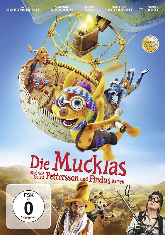 Die Mucklas und wie sie zu Pettersson und Findus k DVD