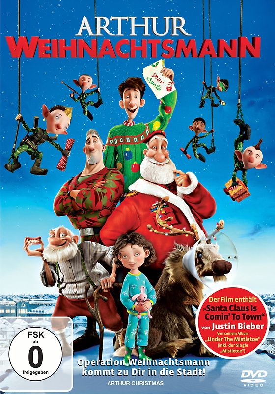 Arthur Weihnachtsmann DVD