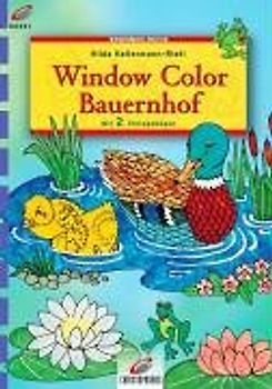 Window Color Bauernhof. Mit 2 Vorlagebögen