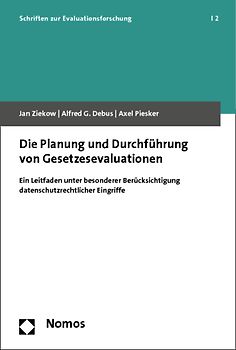 Die Planung und Durchführung von Gesetzesevaluationen