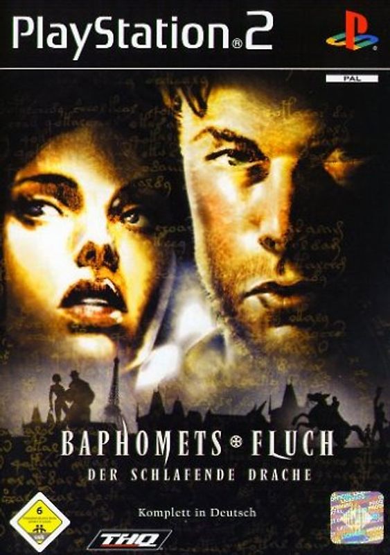 Baphomets Fluch 3: Der schlafende Drache (Software Pyramide) PlayStation 2
