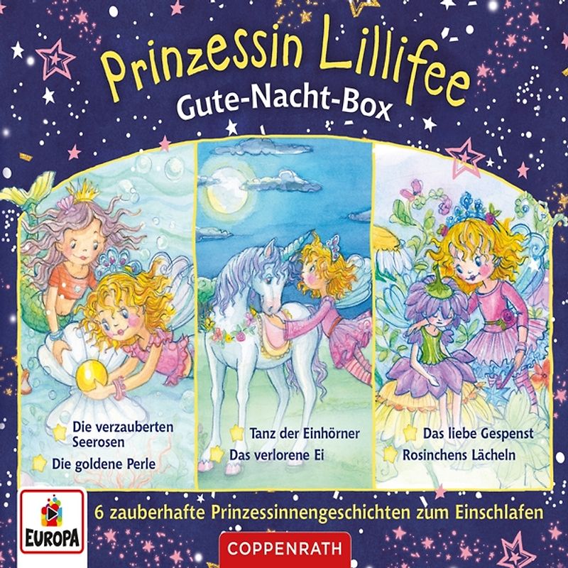 CD Hörspiel: Prinzessin Lillifee - Gute-Nacht-Box (3 CDs)
