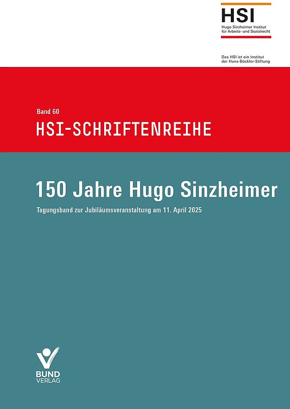 150 Jahre Hugo Sinzheimer