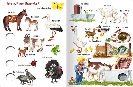 Mein erstes Bauernhof-Wörterbuch
