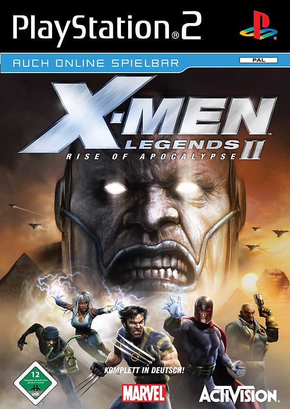 X-Men Legends 2 -Rise of Apocalypse PlayStation 2