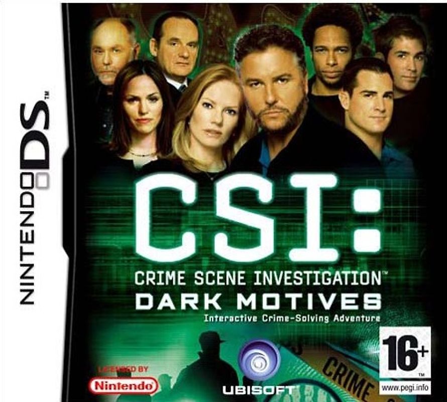 CSI: Crime Scene Investigation - Dark Motives [Internationale Version] Nintendo DS