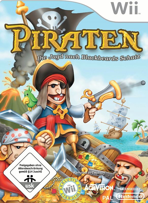 Piraten: Die Jagd nach Blackbeards Schatz Nintendo Wii
