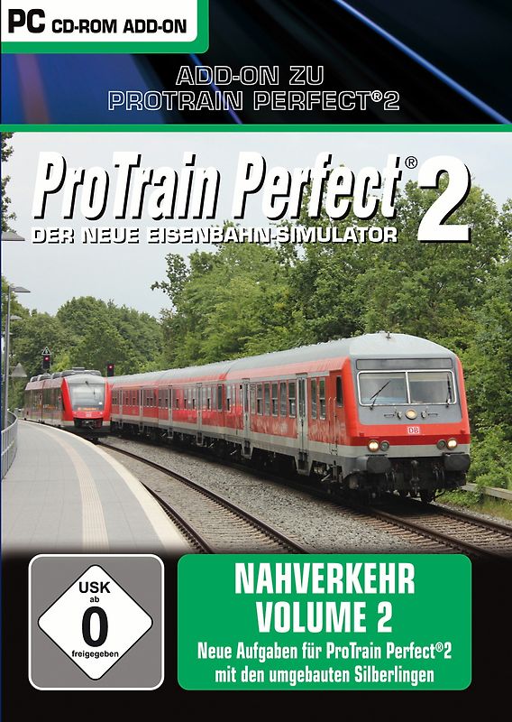 ProTrain Perfect 2: Der neue Eisenbahn-Simulator - Nahverkehr Vol. 2 [Add-On] PC Spiele