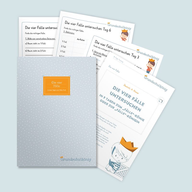 Die vier Fälle: In 9 Tagen zum Fälle-Profi