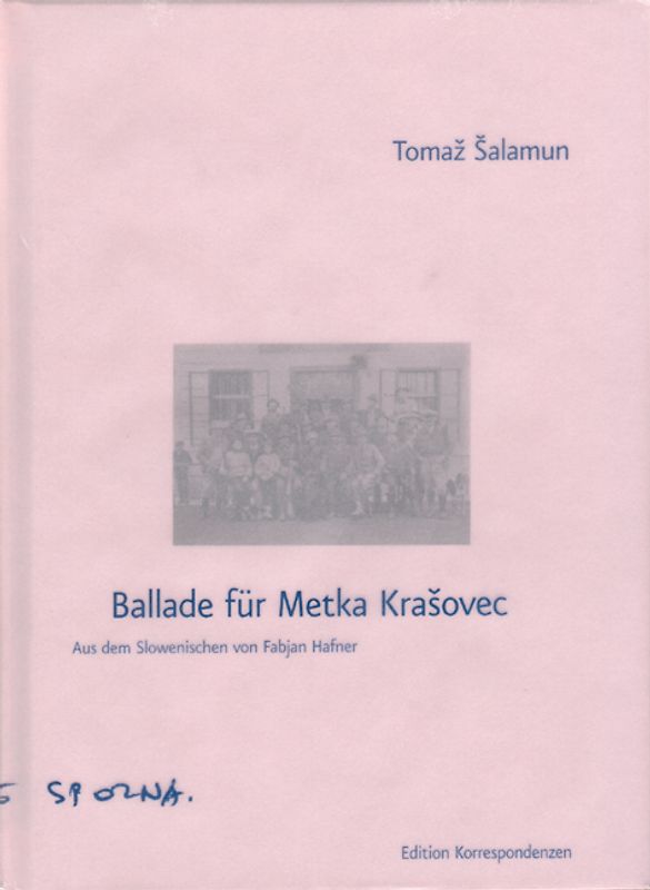 Ballade für Metka Krasovec
