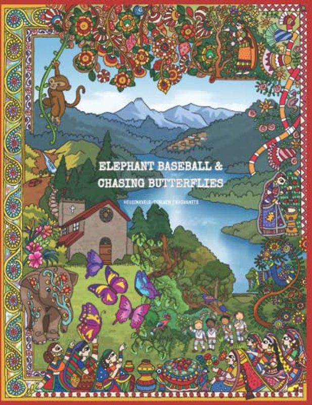 ELEPHANT BASEBALL & CHASING BUTTERFLIES