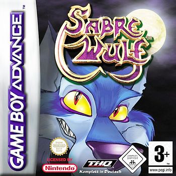 Sabre Wulf Nintendo Game Boy Advance