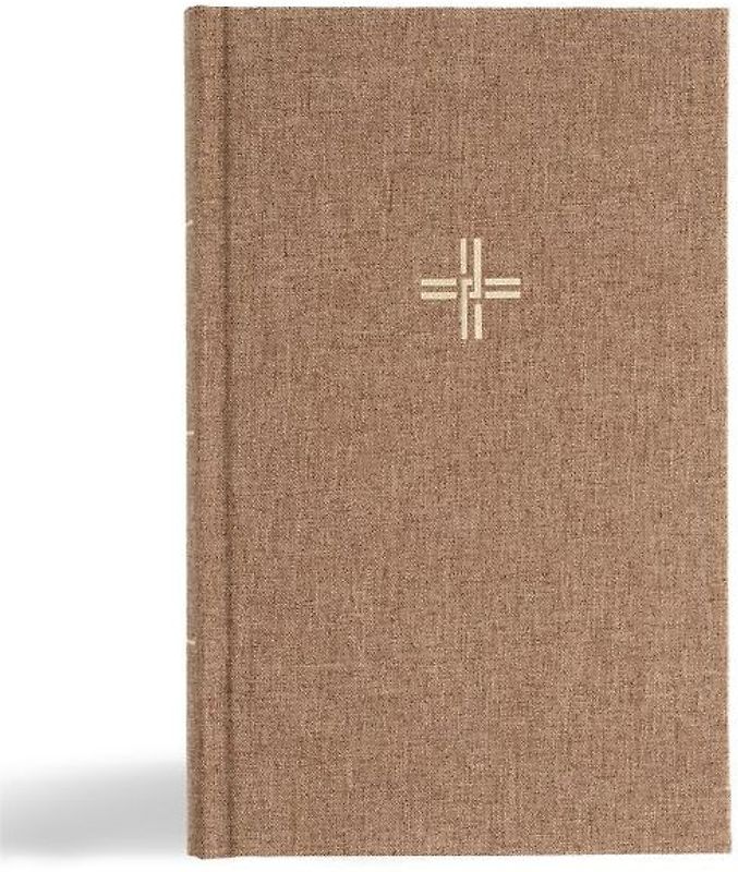 CSB Single-Column Personal Size Reference Bible, Brown Cloth Over Board