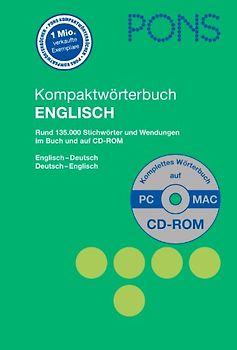 PONS Kompaktwörterbuch Englisch