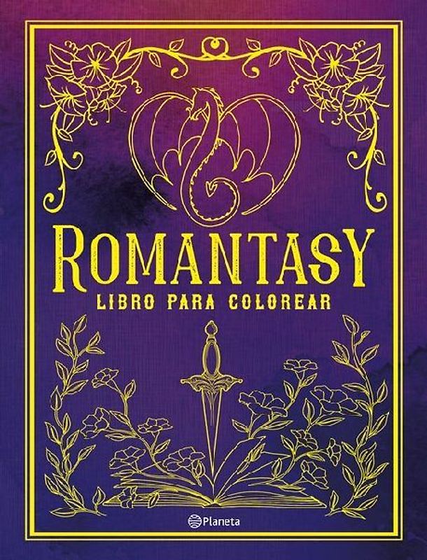 Romantasy: Libro Para Colorear / Romantasy: Coloring Book